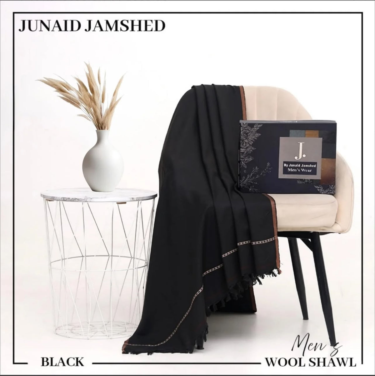J. BY JUNAID JAMSHED MEN's Shawl 06