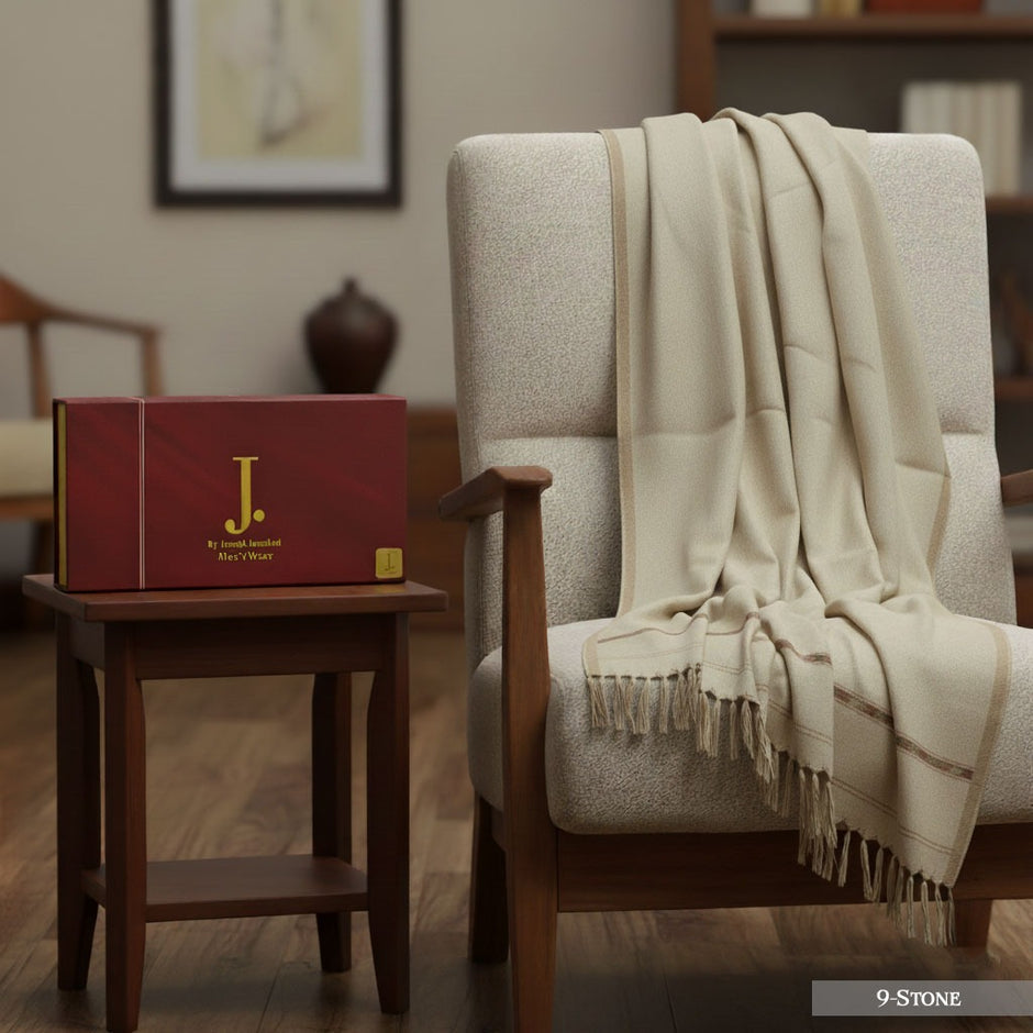 J. BY JUNAID JAMSHED MEN's Shawl 09