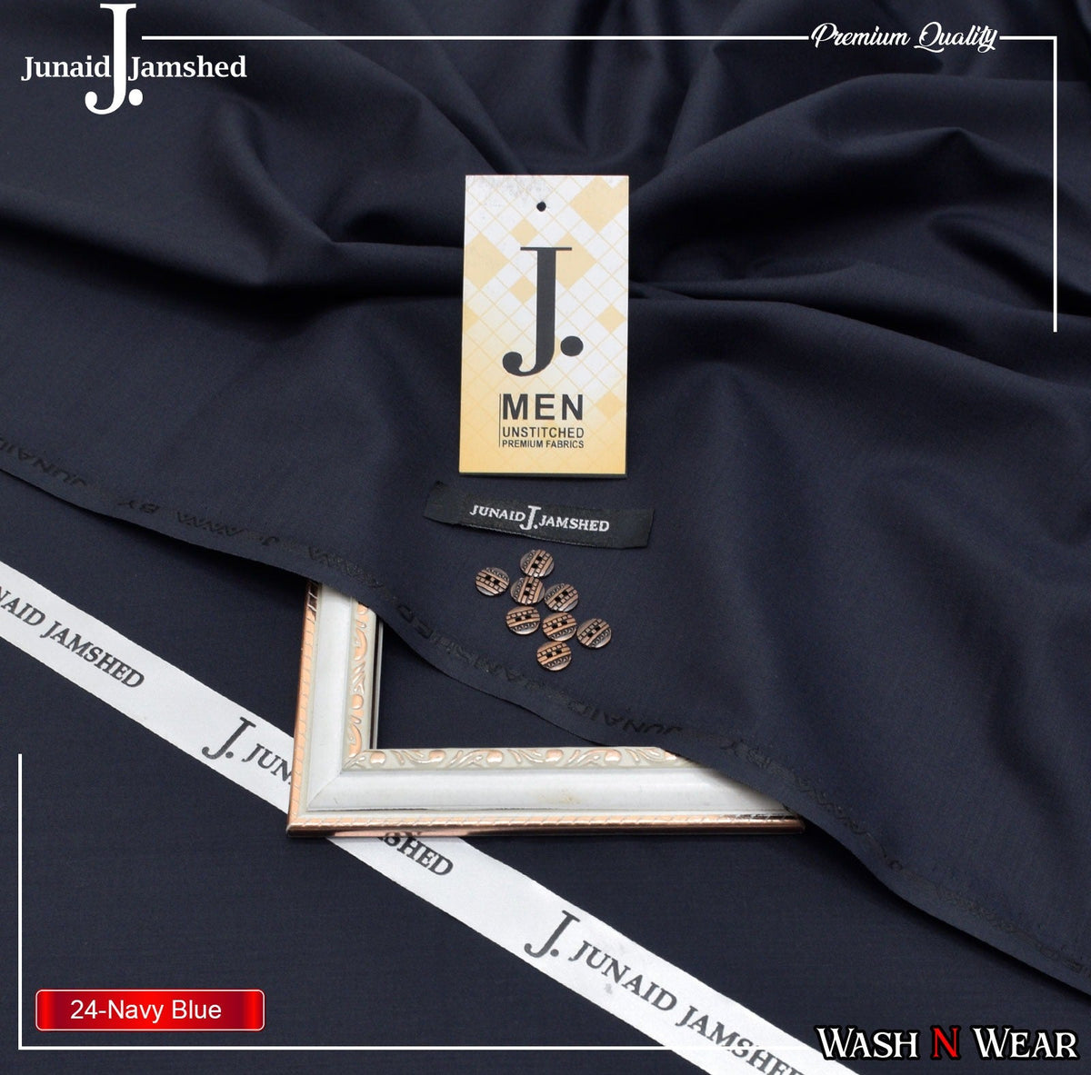 J. Unstitched Fabric 418
