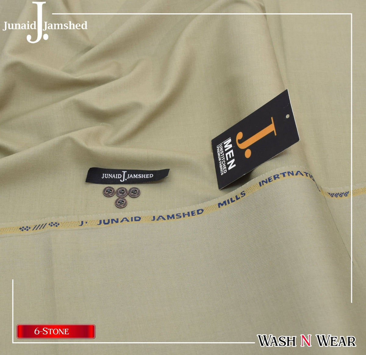 J. Unstitched Fabric 400