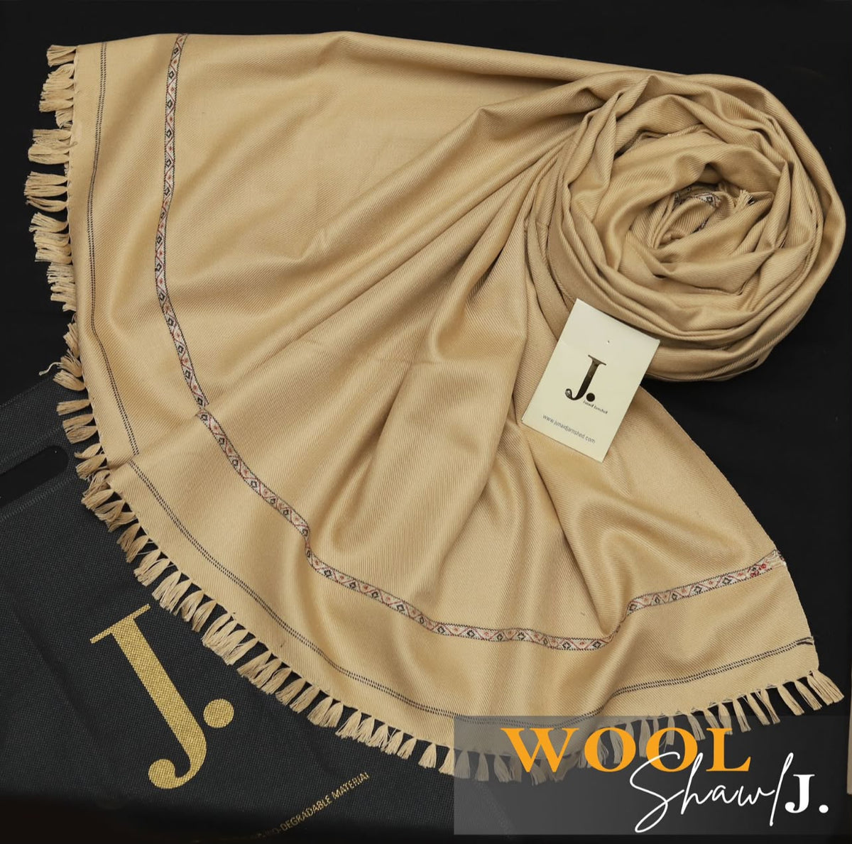J. BY JUNAID JAMSHED MEN's Shawl 01